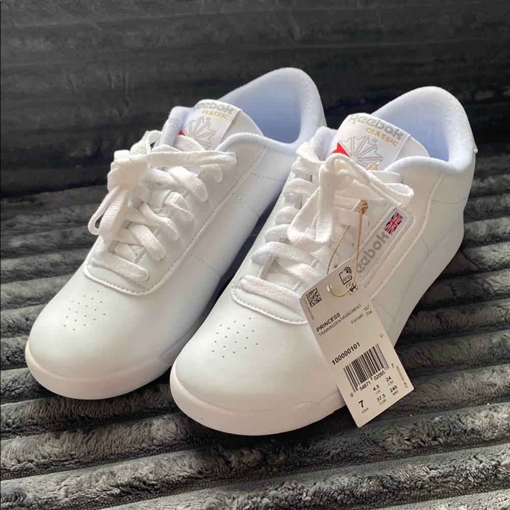 Reebok classic Princess White Sneakers Vintage
